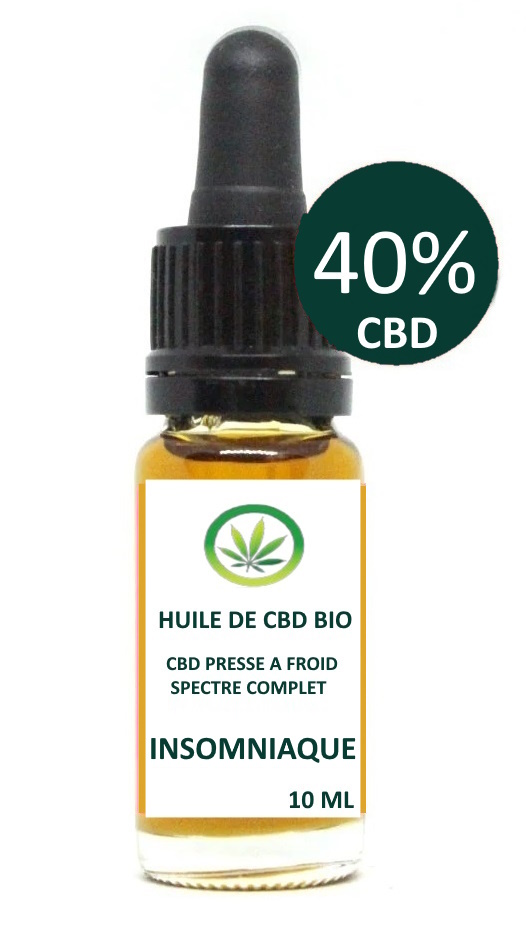 Huile CBD — illustration