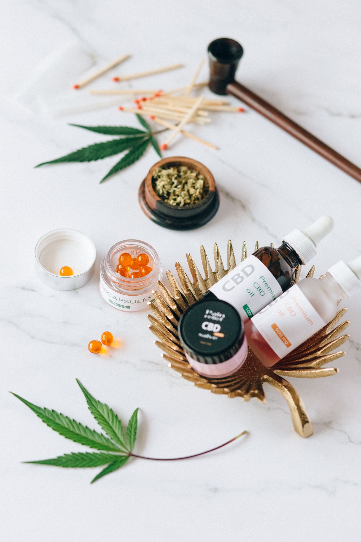 Sélection de produits à base de chanvre
