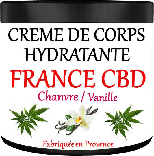 Crème de Corps Vanille Chanvre - FRANCE CBD