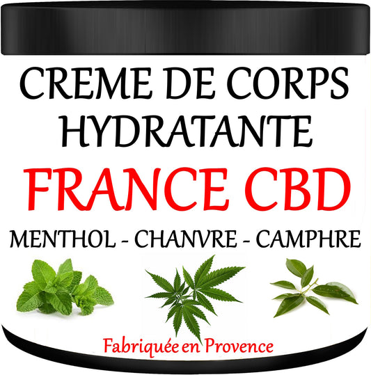Crème de Corps Menthol - FRANCE CBD