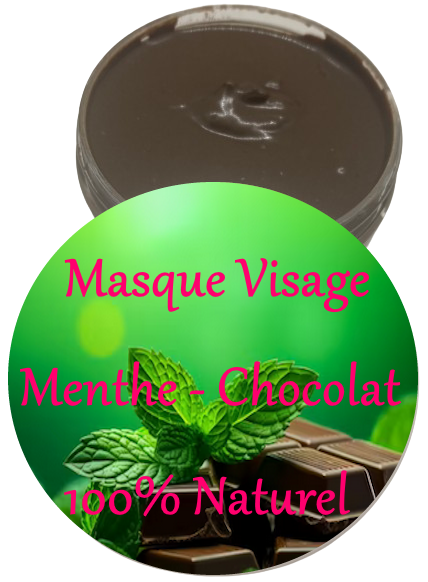 Masque Visage | hydratant | menthe chocolat | FRANCE CBD
