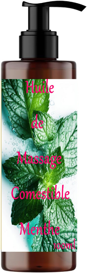 Huile de massage | comestible | menthe | FRANCE CBD